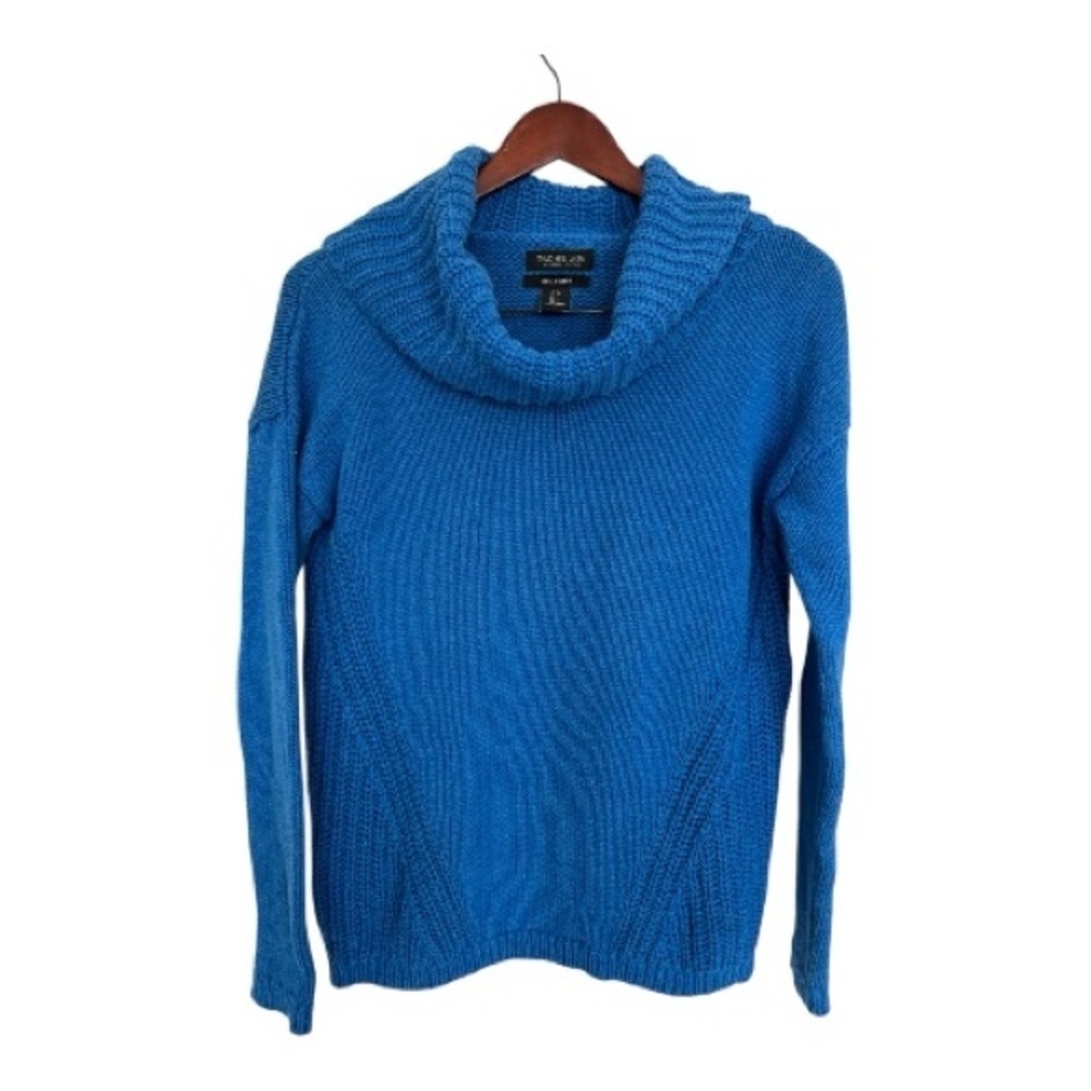 Rachel Zoe Vibrant Blue Cowl Neck Sweater size small